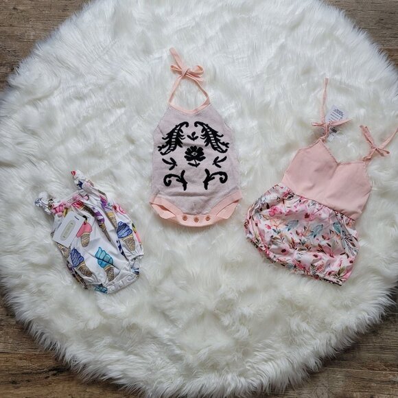 Other - 6M Baby Girl Outfit Bundle
